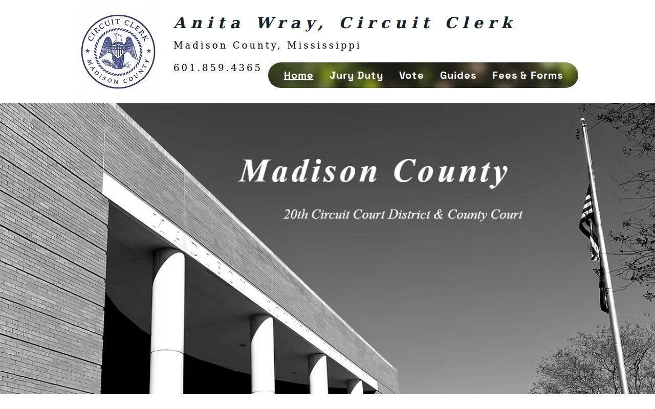 Madison County criminal docket search Circuit Clerk contact information